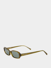 Saint Laurent Transparent Khaki YSL SL 872 Sunglasses