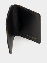 Saint Laurent Black Jamie Bi-Fold Lambskin Card Case