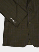 Gucci Green and Black Prince of Wales Wool Blazer