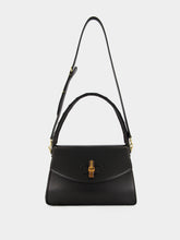 Gucci Black Bamboo Vendetta Medium Top Handle Bag
