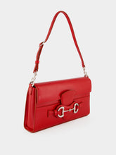 Gucci Red Horsebit Ristretto Medium Shoulder Bag