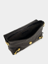 Balenciaga Black Le City Lambskin Clutch with Chain