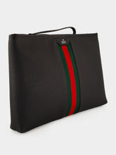 Gucci Black Calfskin Portfolio Pouch