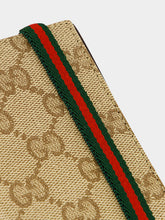 Gucci Sand and Dark Brown GG Card Case