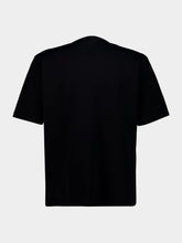 Auralee Black Lustre Boat Neck T-Shirt