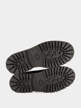 Dolce & Gabbana Black Split Calfskin Derby Shoes