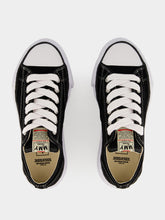 Maison Mihara Yasuhiro Black Peterson OG Sole Leather Low-Top Sneakers