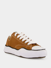 Maison Mihara Yasuhiro Brown Peterson OG Sole Leather Low-Top Sneakers