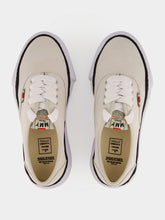 Maison Mihara Yasuhiro Baker OG White Suede Low-Top Sneakers