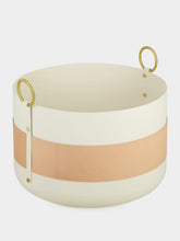 Eldvarm Emma Coated Steel Basket XL in Orange