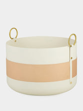 Eldvarm Emma Coated Steel Basket XL in Orange