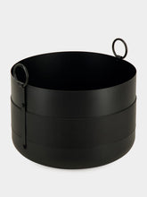 Eldvarm Emma Basket XL in Noir Black