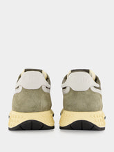 Autry Olive Night and Harbor Mist Reelwind Sneakers