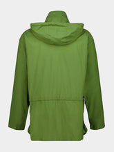 Auralee Dusty Green Cotton Hooded Blouson