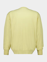 Auralee Yellow Beige Giza Knit Jumper
