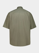 Auralee Olive Washed Finx Twill Shirt