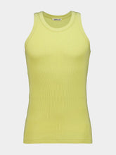 Auralee Dusty Yellow Organic Rib Tank