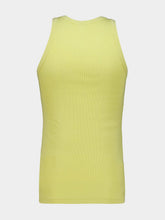 Auralee Dusty Yellow Organic Rib Tank
