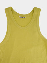 Auralee Dusty Yellow Organic Rib Tank