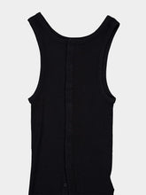 Auralee Black Organic Soft Rib Tank