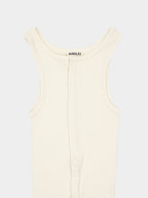 Auralee Ivory Organic Rib Tank Top