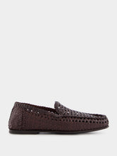 Dolce & Gabbana Hand-Woven Goatskin Loafers