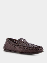 Dolce & Gabbana Hand-Woven Goatskin Loafers