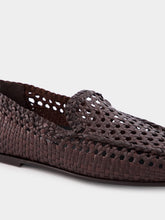 Dolce & Gabbana Hand-Woven Goatskin Loafers