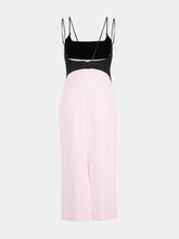 Tom Ford Orchid Pink Pencil Dress with Leather Straps