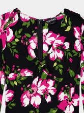 Tom Ford Floral Crepe Jersey Midi Dress