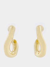 Isabel Marant Sculpted Gold Hoop Earrings