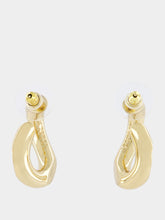 Isabel Marant Sculpted Gold Hoop Earrings