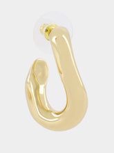 Isabel Marant Sculpted Gold Hoop Earrings