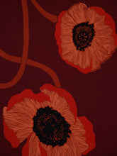 Johanna Ortiz Burgundy Rapsodia De Amapola Shawl