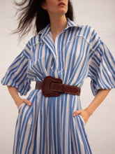 Johanna Ortiz Edging Forward Leather Belt in Wine