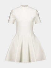 Tom Ford Off White Tulip Skirt Mini Dress