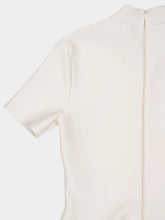 Tom Ford Off White Tulip Skirt Mini Dress