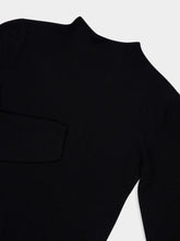 Tom Ford Black Fine Cashmere Silk Column Dress