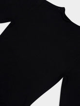 Tom Ford Black Fine Cashmere Silk Column Dress