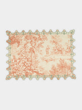 Borgo Delle Tovaglie Amalfi Cotton Placemat Talc and Sage