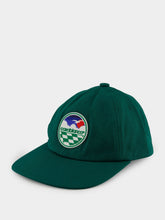 Casablanca Green Checkered Court Cap