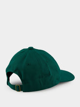 Casablanca Green Checkered Court Cap