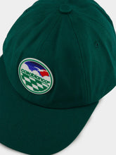 Casablanca Green Checkered Court Cap