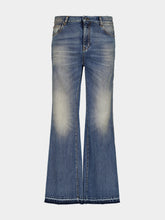 Amiri Canyon Sky MA Fit Flared Jeans