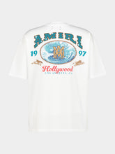 Amiri White Hollywood Oversized T-Shirt