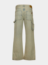 Amiri Sand Indigo Carpenter Jean