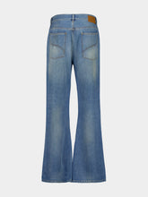 Amiri Desert Sky Slash Bootcut Jeans