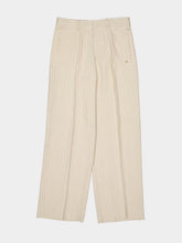 Amiri Alabaster Striped Tailored Trousers