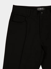 Amiri Black Formal Bootcut Twill Trousers
