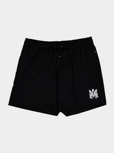 Amiri Black MA Core Logo Swim Trunk